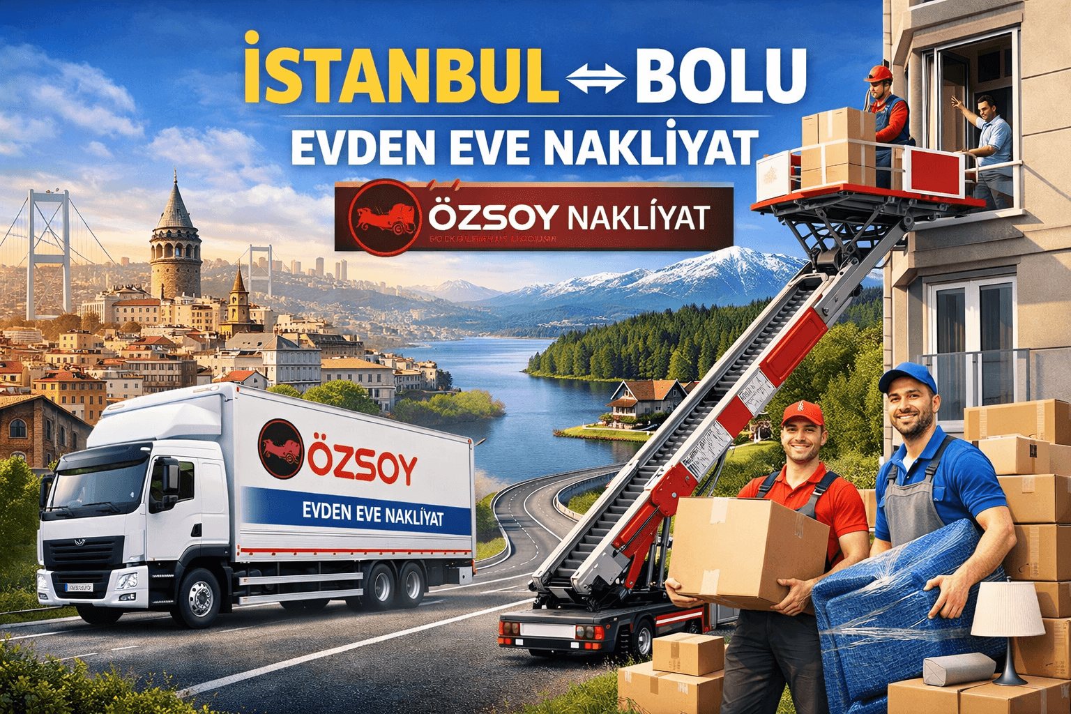 İstanbul Bolu Evden Eve Nakliyat | Özsoy Nakliyat