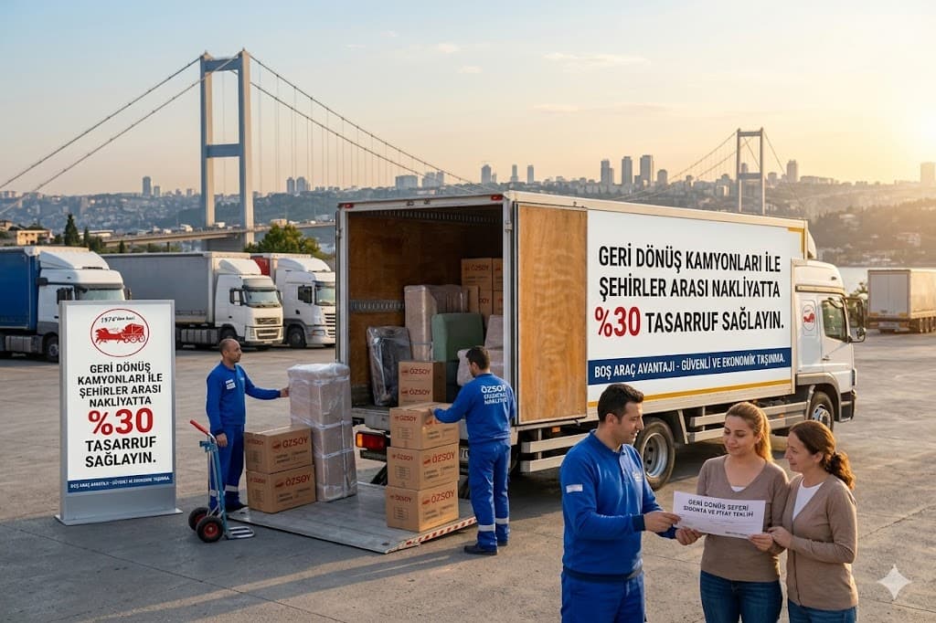 Geri Dönüş Kamyonları ile Şehirler Arası Nakliyat