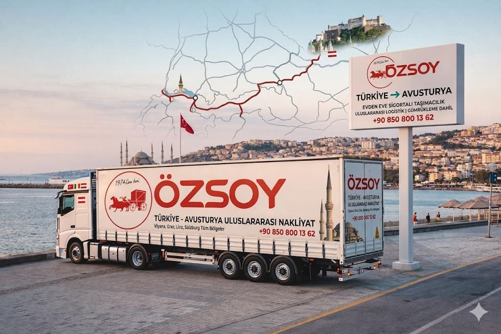 Türkiye Avusturya Evden Eve Nakliyat | Güvenli Taşıma