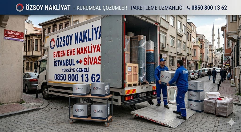 İstanbul Sivas Evden Eve Nakliyat 2026 Ev Taşıma Fiyatları 