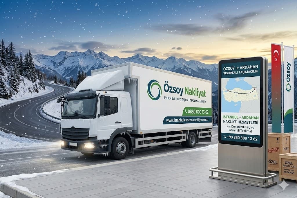İstanbul Ardahan Evden Eve Nakliyat | Güvenli Taşımacılık