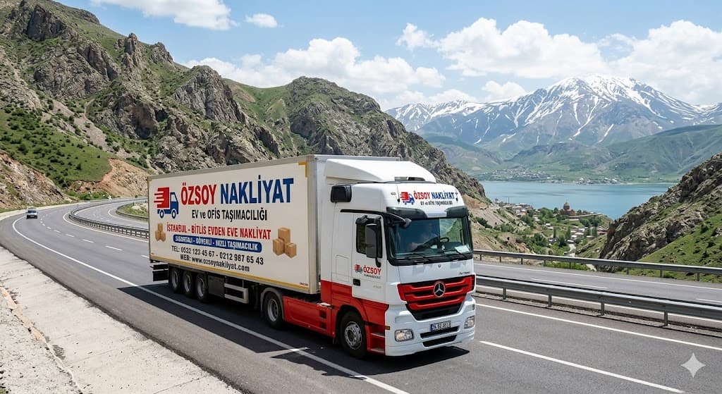 İstanbul Bitlis Evden Eve Nakliyat | 2026 Ev Taşıma Fiyatları