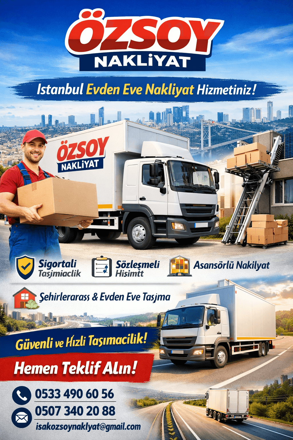 Esenler Evden Eve Nakliyat | Özsoy Nakliyat