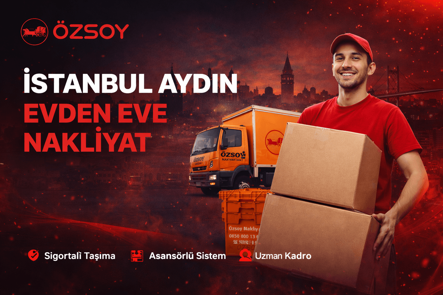 İstanbul Aydın Evden Eve Nakliyat | Özsoy Nakliyat