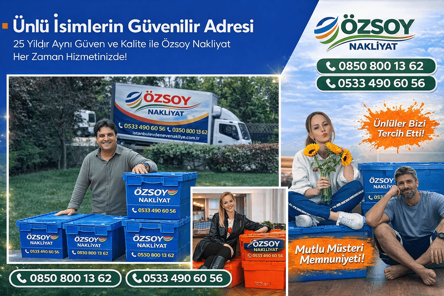 Küçükçekmece Evden Eve Nakliyat | Özsoy Nakliyat