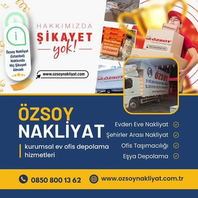 İstanbul Ofis Taşıma | Özsoy Ofis Taşıma Fiyatları