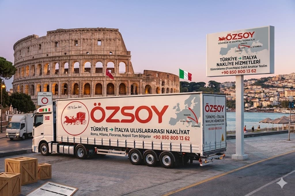 Türkiye İtalya Evden Eve Nakliyat | 2026 Fiyat Rehberi