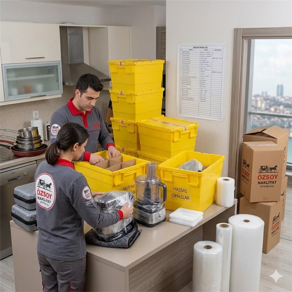 Mutfak Eşyaları Kırılmadan Nasıl Paketlenir | Tabak, Bardak ve Küçük Aletler İçin Rehber