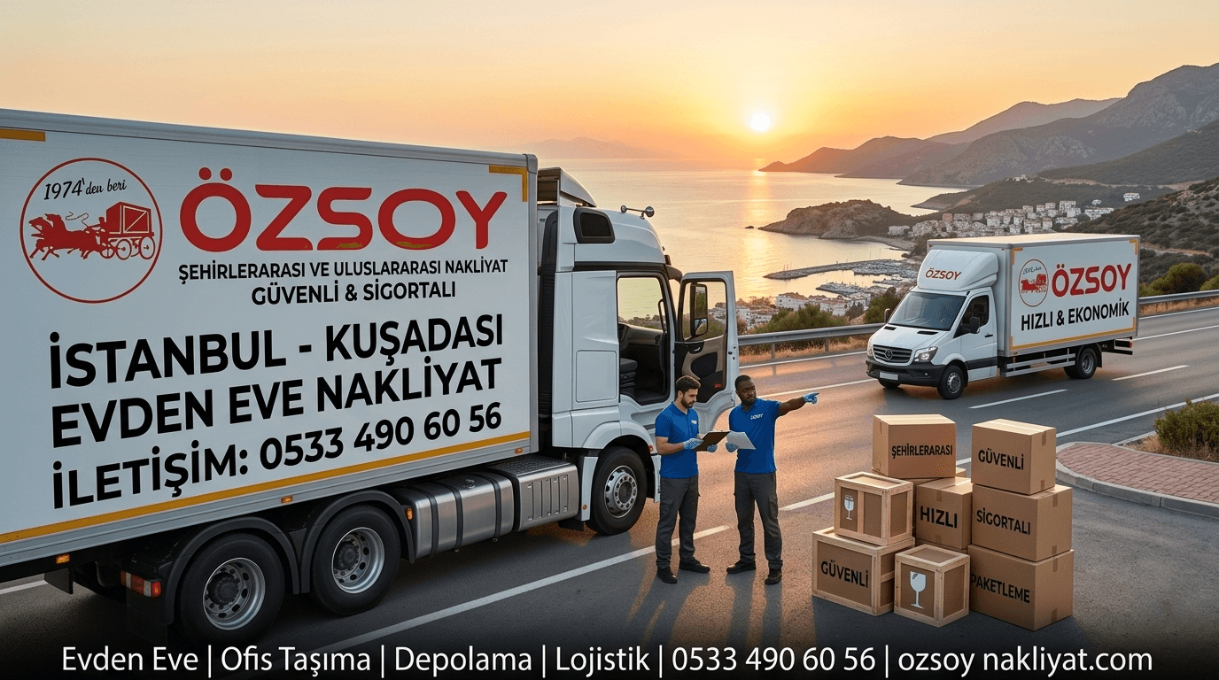 İstanbul Edremit Evden Eve Nakliyat | Özsoy Nakliyat