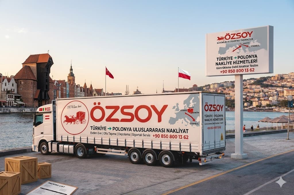 Türkiye Polonya Evden Eve Nakliyat | Güvenli Taşıma