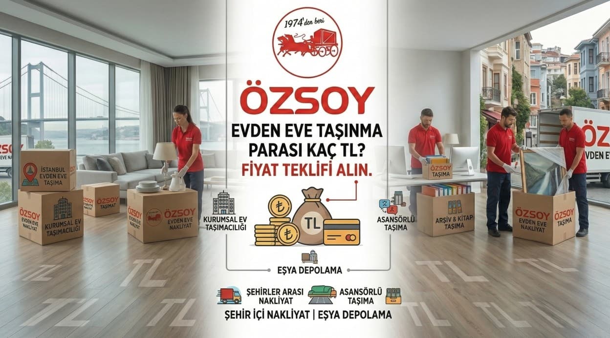 Taşınma Parası Kaç TL? | Özsoy Nakliyat