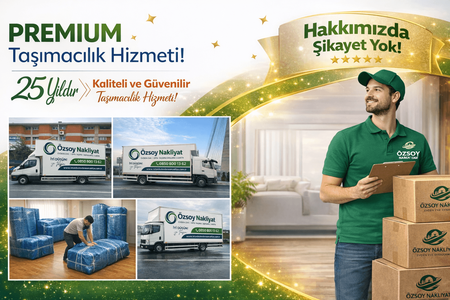 İstanbul Antalya Evden Eve Nakliyat | Özsoy Nakliyat