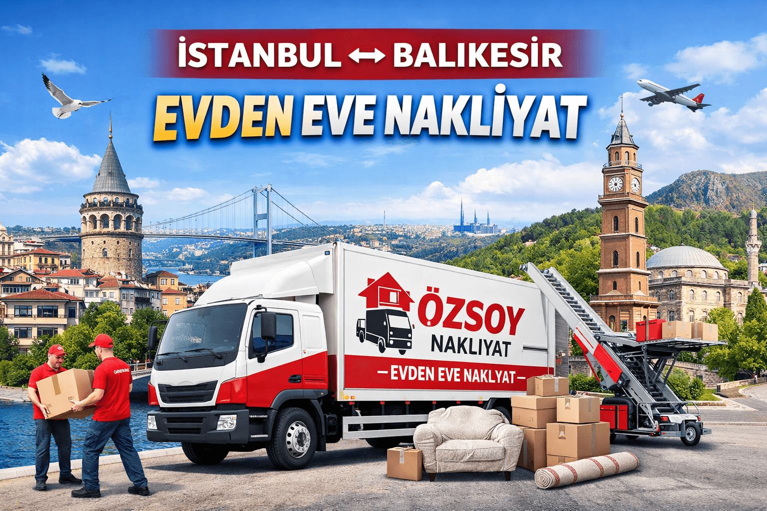 İstanbul Balıkesir Evden Eve Nakliyat | Özsoy Nakliyat