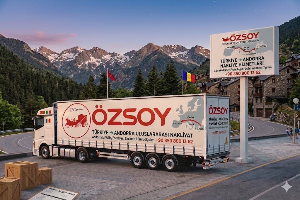 Türkiye Andorra Evden Eve Nakliyat | Güvenli Taşıma